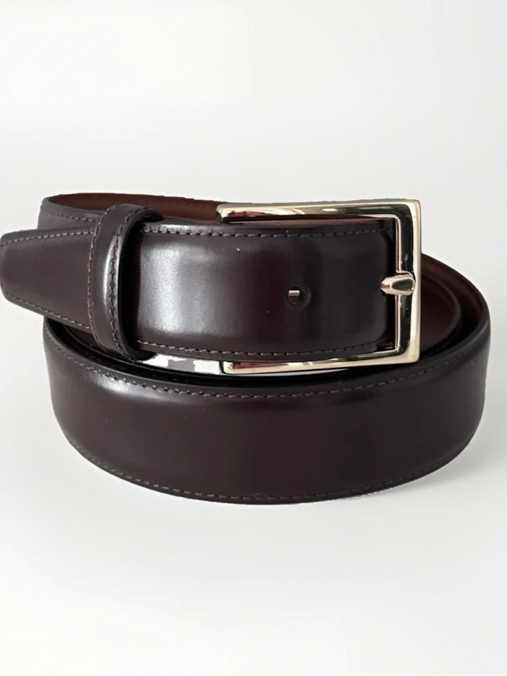 Brooks Brothers ITALY Men's Brown Leather Classic Size 38